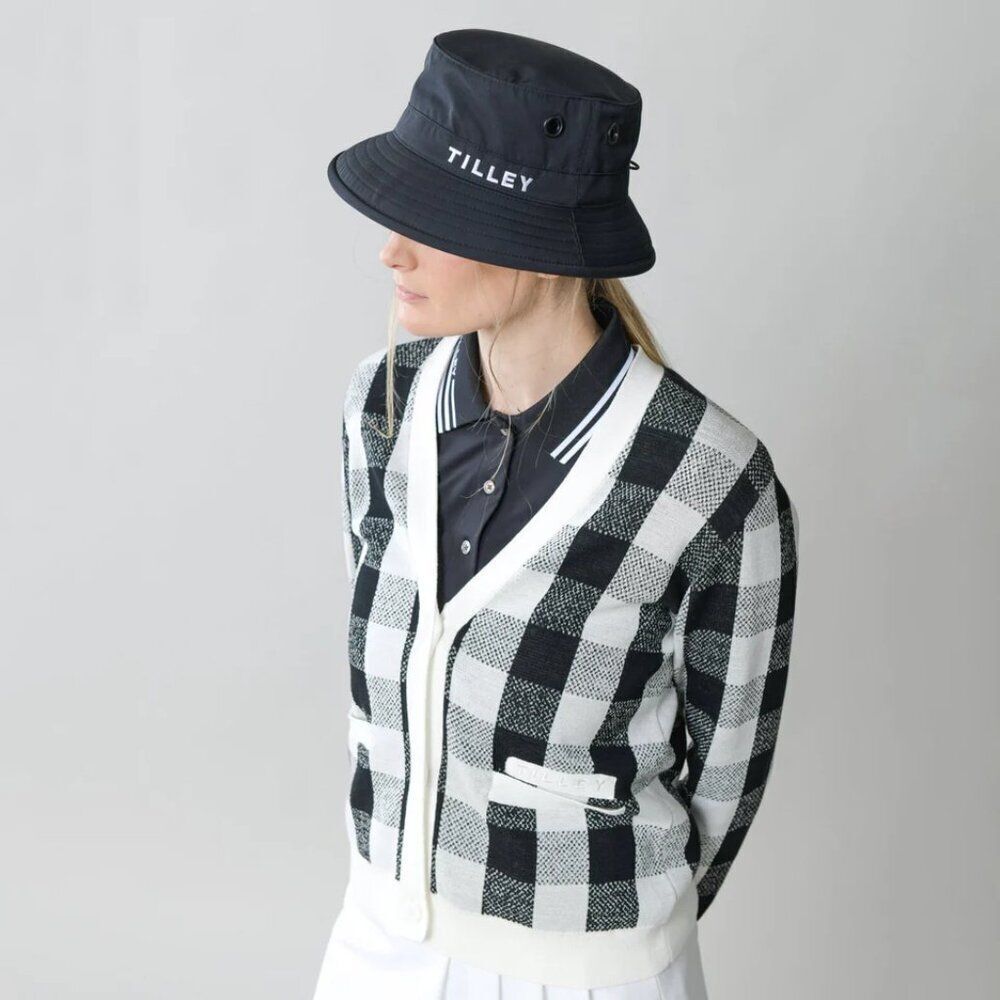 Tilley Sport Gingham Cardigan